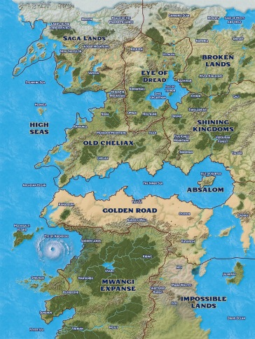 Official Map of Golarion